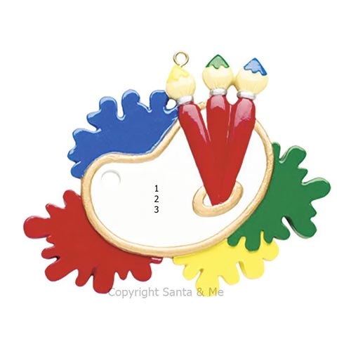 Buy Art Palette by Rudolph And Me for only CA$20.00 at Santa And Me, Main Website.