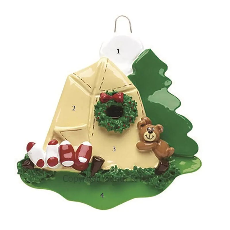 camping ornament