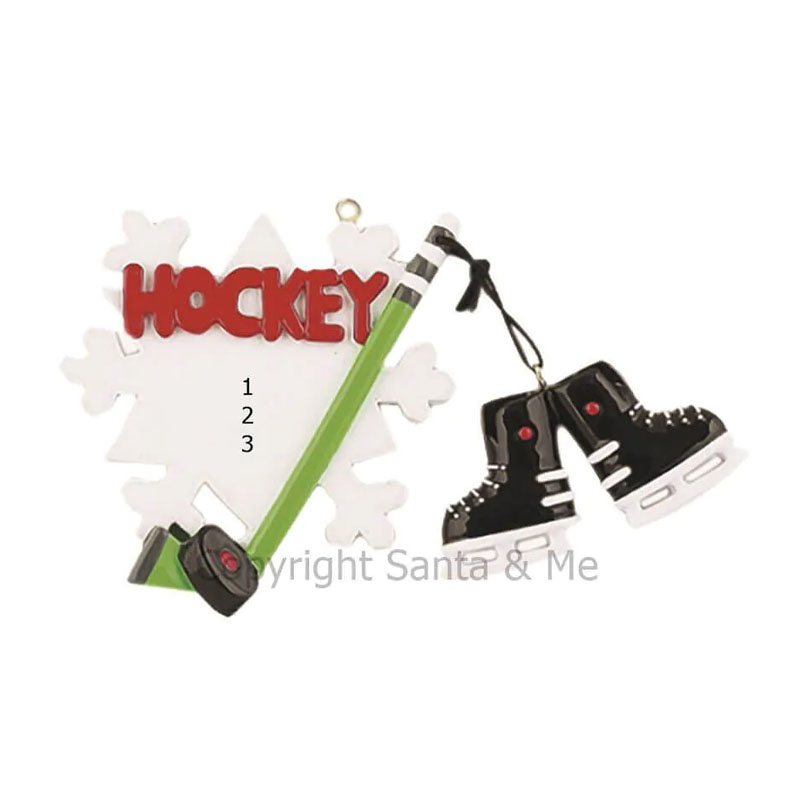 hockey snowflake