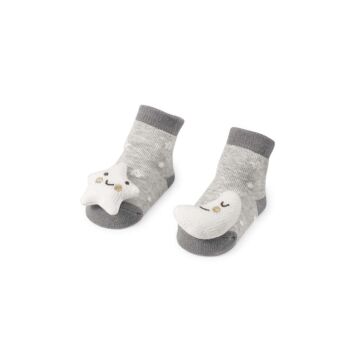 Moon and Star Rattle Toes - Mudpie