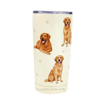Golden Retriever Stainless Steel Tumbler (16oz)