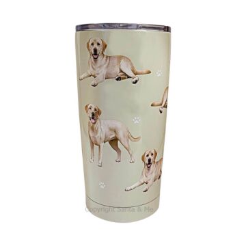Yellow Lab Stainless Steel Tumbler (16oz)