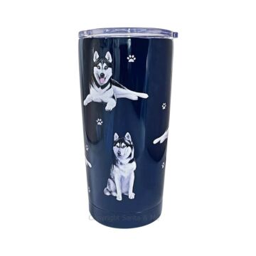 Siberian Husky Stainless Steel Tumbler (16oz)