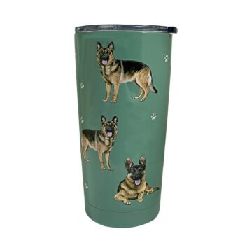 German Shepherd Stainless Steel Tumbler (16oz)