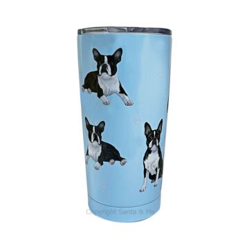 Boston Terrier Stainless Steel Tumbler (16oz)
