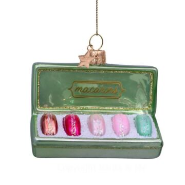 Sage Box of Macaron - Glass