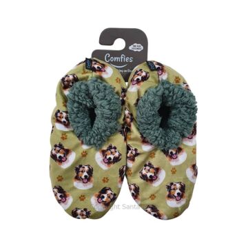 Australian Shepherd Fawn Slippers Comfies