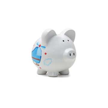 Large Pig Helicopter Bank