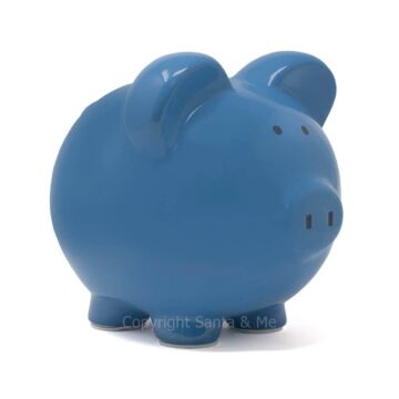 Big Ear Piggy Bank Dark Blue