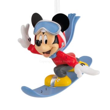 Mickey Mouse Snowboarding
