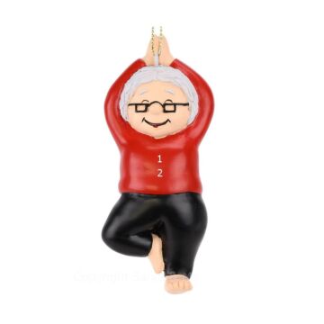 Yoga Mrs. Claus