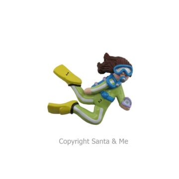 Scuba Girl / Brown