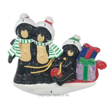 Black Bear Sled Family /3
