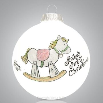 Rocking Horse Girl - 121-Ball - Santa & Me