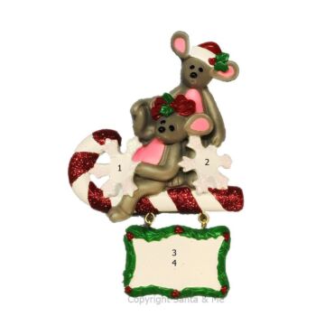 Merry Mouse Couple - RM1224 - Santa & Me