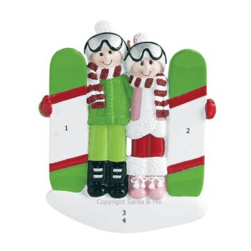 Snowboard Couple