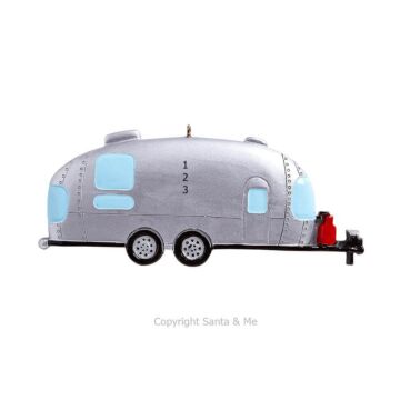 Silver Camping Trailer