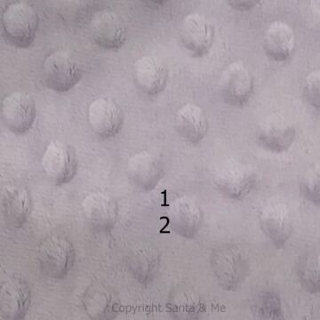 Minky Blanket /Perwinkle 28" x 30"