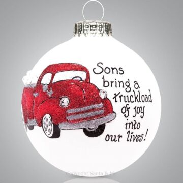 Son /Truck - 2014-Ball - Santa & Me