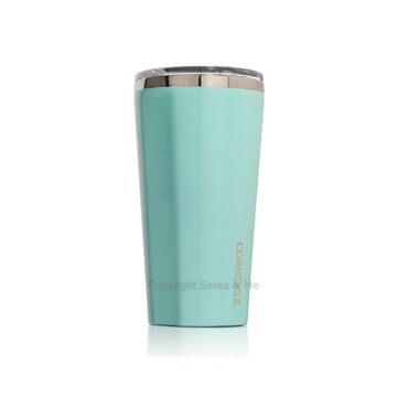 Gloss Turquoise - Tumbler (16oz) - 2116GT - Santa & Me