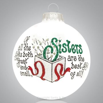 Sister Gift - 2197-Ball - Santa & Me