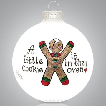 Cookie In Oven - 2203-Ball - Santa & Me
