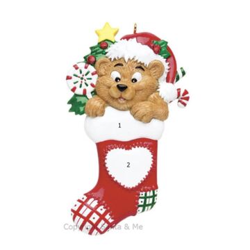 Single Bear Stocking