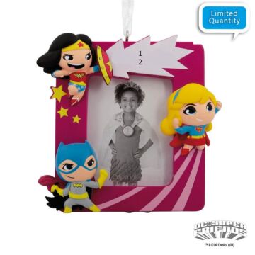 DC Super Hero Girls - Picture Holder Ornament - 2HCM5423 - Santa & Me