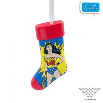 Wonder Woman - Stocking Ornament - 2HCM5654 - Santa & Me