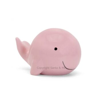 Solid Whale Bank /Pink - Money Bank
