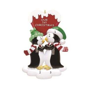 Penguin Kisses w/ Words