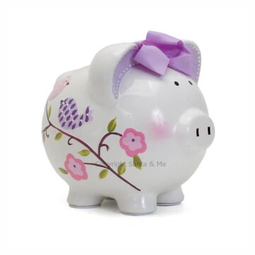 Large Paper Bird Piggy Bank