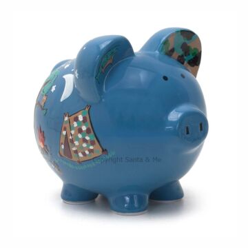 Large Camping Piggy Bank