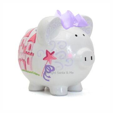 Fancy Fairy Castle Piggy Bank