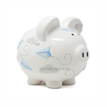 Large Paper Airplane Piggy bank