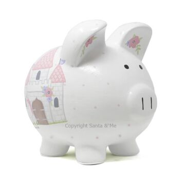 Large Unicorn Castle Piggy Bank