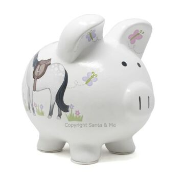 Large Giddy Up Piggy Bank