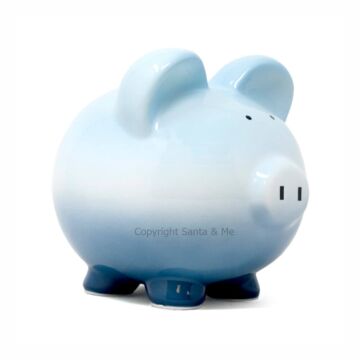 Large Ombre Piggy Bank /Boysenberry