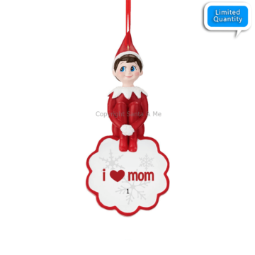 I Love Mom - The Elf on The Shelf - 4050238 - Santa & Me