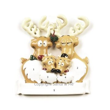 Reindeer Family /4 - RM6-4 - Santa & Me