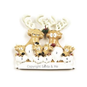 Reindeer Family /6 - RM6-6 - Santa & Me