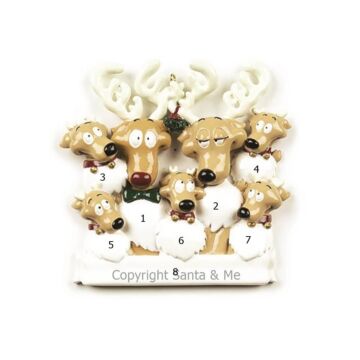 Reindeer Family /7 - RM6-7 - Santa & Me