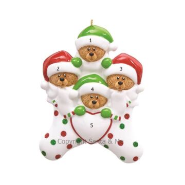 Bear Stocking Family /4