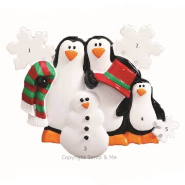 Penguins Making Snowman /3
