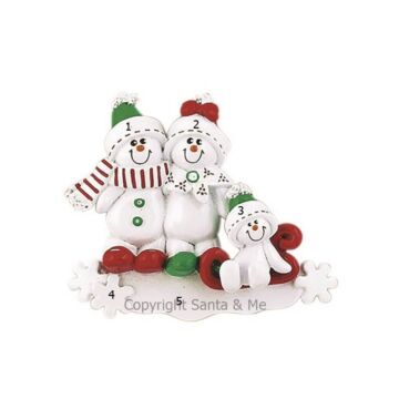 We are all about personalizaion at Santa And Me. Get your Snowman Sled /3