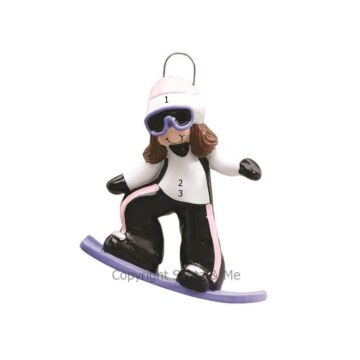 Snowboard Girl/Brown
