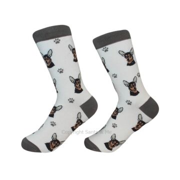 Chihuahua Black /Socks - 800-11-Chihu - Santa & Me