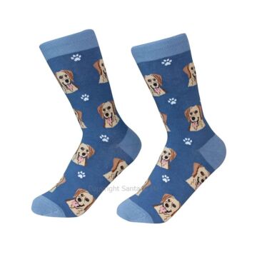 Labrador Yellow /Socks - 800-20-Labra - Santa & Me