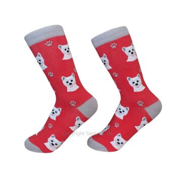 Westie /Socks - 800-45-Westi - Santa & Me