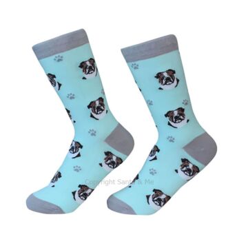 Bulldog /Socks - 800-8-Bulldo - Santa & Me